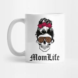 Mom Life Skull Mug